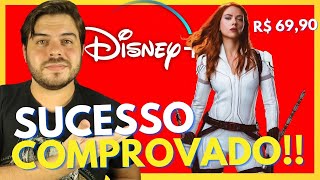 DISNEY PLUS CONFIRMA O SUCESSO DE VIÚVA NEGRA NO PREMIER ACCESS [upl. by Christabella]