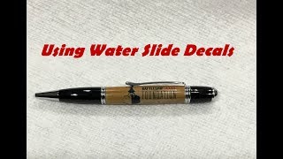 How To Apply Decals to Your Pens [upl. by Haines]