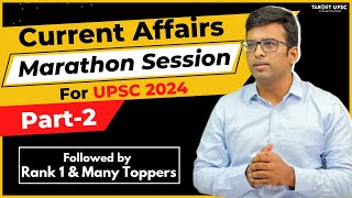 UPSC Current Affairs in One Shot  Current Affair Marathon for UPSC Prelims 2024  Part  2 [upl. by Ydnik312]