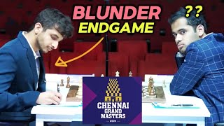 The Magical Endgame  Gujrathi Vidit 2739 vs Arjun Erigaisi 2799  Chennai GrandMasters 2024 R1 [upl. by Letsirc236]