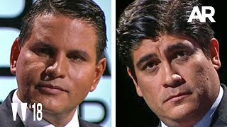 Duelo en el Debate Repretel por planes de gobierno de Carlos y Fabricio Alvarado [upl. by Bolitho]