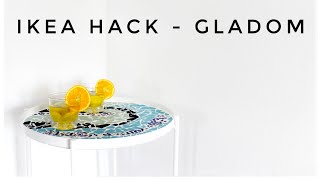 IKEA HACK GLADOMMESA MOSAICO [upl. by Midian]