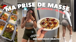 MON ALIMENTATION EN PRISE DE MASSE Sèche  3500Kcal Par JOUR 💪 [upl. by Naves]