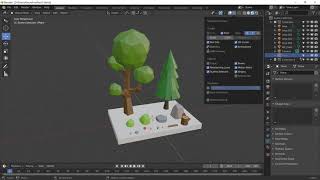 Where to find polycount in Blender [upl. by Yllaw894]