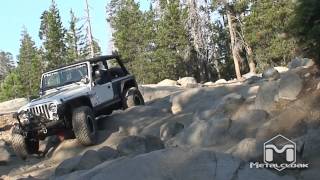 Cloakd LJ on The Rubicon Trail  MetalCloak 35quot LTSA Suspension [upl. by Solhcin]