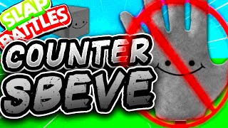 HOW to COUNTER the SBEVE Glove🧱 Slap Battles Roblox [upl. by Allin223]