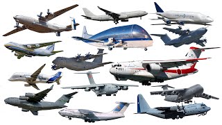 Biggest Cargo Planes Most Powerful Cargo Aircraft by Maximum Load Capacity [upl. by Schweitzer632]