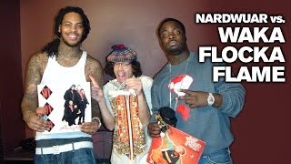 Nardwuar vs Waka Flocka Flame [upl. by Nylaf155]