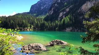 Lago di Braies  Pragser Wildsee  4K [upl. by Ettenahs]