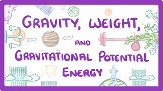 GCSE Physics  Gravity Weight and GPE 3 [upl. by Yemirej]