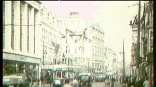 Cardiff St Marys Street 1930s  Film 90357 [upl. by Nacnud]