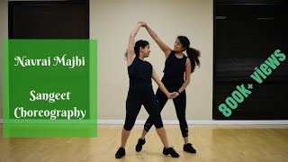 Navrai Majhi  Easy Sangeet Dance Steps  English Vinglish  Thumka Souls Choreography [upl. by Cargian]