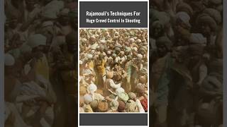 Rajamoulis Techniques For Huge Crowd Control In Shooting ssrajamouli baahubali prabhas ssmb29 [upl. by Ojiram]