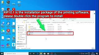 Step 2 for Install software and driver of 2023 ACHI DTF printerdtfprinter [upl. by Mochun]