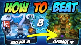 🔥BEST ARENA 8 amp 9 decks in Clash Royale [upl. by Ynttirb]