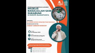 🔴LIVE Pembacaan Burdah Almadih Majelis Rasulullah SAW Sukabumi amp Masjid Almusthofa  03102023 [upl. by Meijer]