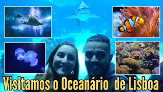 Visitamos o Oceanário de Lisboa 🇵🇹🦈  Ingressos com 50 de desconto [upl. by Allred]