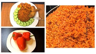 How To Make THE BEST Jollof Rice  Easy Recipe  AllThingsWithEl [upl. by Ydnic]