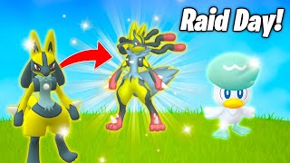 MEGA LUCARIO RAID DAY EVENT IN POKEMON GO New Special Quaxly Event Coming SOON [upl. by Kape]