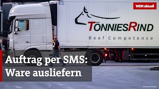 Trotz Quarantäne LkwFahrer der Firma Tönnies waren trotzdem unterwegs  WDR Aktuelle Stunde [upl. by Emery867]