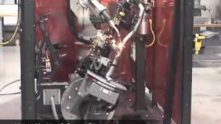 MMCC 9841 amp 9842 Single Station Robotic Welding Cells [upl. by Pilar492]