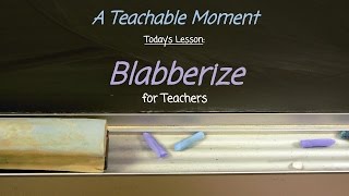 WEB 20 Blabberize for Teachers [upl. by Xuagram597]