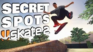 SECRET SPOTS IN SKATE 2 [upl. by Gagne30]