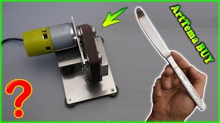 Best electric knife sharpener from a mini grinder  Best knife sharpening system for home use [upl. by Ahtnicaj]