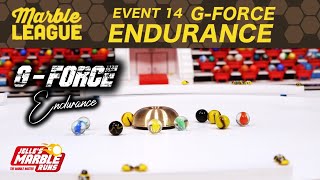 Marble League 2023 Event 14 GForce Endurance🐝 [upl. by Ymeon696]