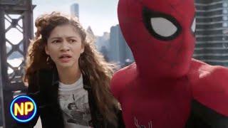 SpiderMan No Way Home 2021  Saving MJ Scene  Movieclips [upl. by Steck]