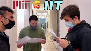 Challenging MIT Students with IITJEE Advanced Exam IIT vs MIT [upl. by Koppel]