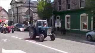 Vintage Tractor Rally in Beautiful Lismore Waterford Ireland Sunday 13th May 2012 [upl. by Downs]