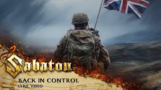 SABATON  Back in Control Official Lyric Video [upl. by Merv]