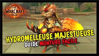 GUIDE MONTURE FACILE  HYDROMELLEUSE MAJESTUEUSE 🐝🔥 [upl. by Anemolif]