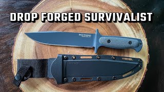 The Drop Forged Survivalist…One SOLID Piece of 52100 [upl. by Etoile]