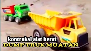 Excavator dump truk infrastruktur kontruksi jalan [upl. by Stiles394]