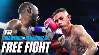 Crawford Wows Home Town Fans With Amazing KO  Terence Crawford vs Jose Benavidez Jr  FREE FIGHT [upl. by Byrd]