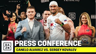 Canelo vs Kovalev Final Press Conference [upl. by Yonit]