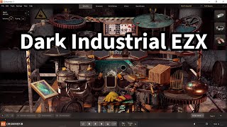 Toontrack Dark Industrial EZX All Presets Demo [upl. by Fantasia880]