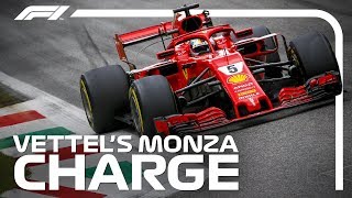 Vettels Monza Charge  2018 Italian Grand Prix [upl. by Dnalor117]