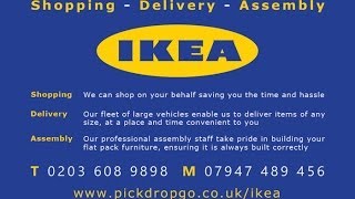 IKEA Pax Wardrobe with Hinged Doors Assembly Instructions PICKDROPGO lakeside wembley tottenham [upl. by Merari]