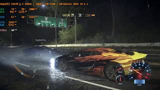 Need For Speed 2016 on Intel Xeon X3470 OC 330GHZ AMD Radeon HD 7770 1GB Gameplay [upl. by Alleunam]