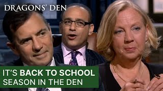 3 Pitches To Excite You For Back To School Season  Dragons’ Den [upl. by Llewol]