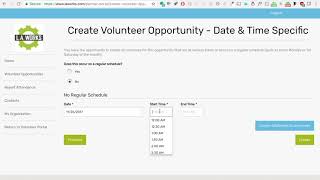 How To Create New Volunteer Opportunities [upl. by Zetrok]