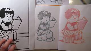 Intro to Cartooning  Deconstructing Nancy [upl. by Ecyac185]