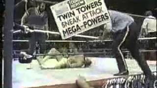 The Main Event  February 3 1989 Mega Powers vs Twin Towers Promo [upl. by Nat]