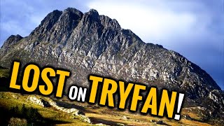 LOST on TRYFAN  A DANGEROUS MOUNTAIN HIKING ADVENTURE [upl. by Notxarb]