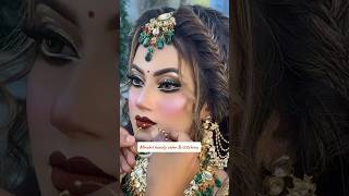 today s bridal makeup tutorial  latest bridal makeup tutorial 2024  asoka makeup trends  shorts [upl. by Irma]