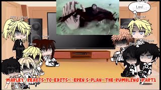 ‘Marley’ reacts to edits Eren’s plan’The Rumbling’ [upl. by Marjie]