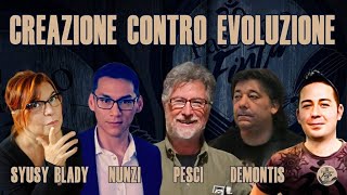 CREAZIONE CONTRO EVOLUZIONE O INTERVENTISMO con SYUSY BLADY NUNZI PESCI e DEMONTIS [upl. by Mini]